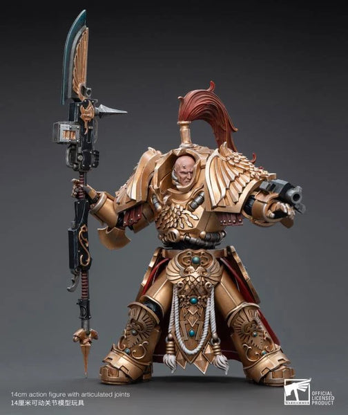 Joytoy Warhammer 40k Adeptus Custodes Shield Captain Term Armour 1/18 Action Figure