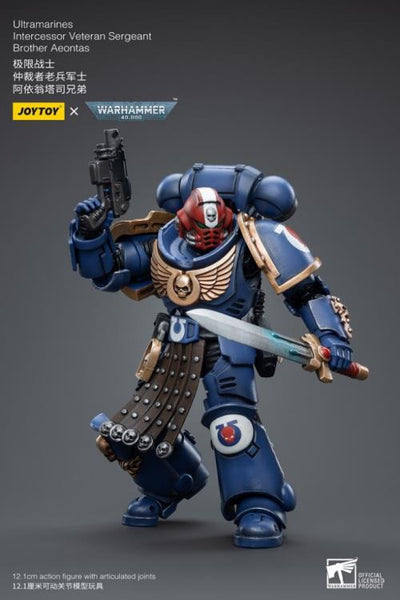 Joytoy Wh 40k Ultramarines Intercessor Veteran Serge 1/18 Action Figure