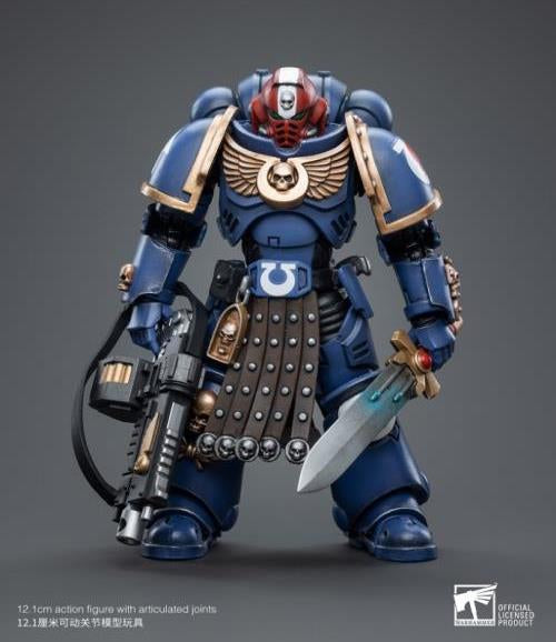 Joytoy Wh 40k Ultramarines Intercessor Veteran Serge 1/18 Action Figure