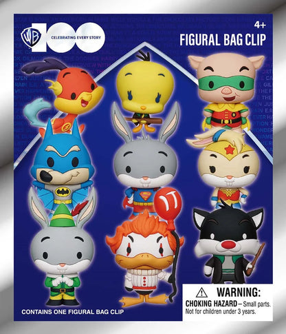 Wb 100th Anniversary Looney Tunes Foam Bag Clips