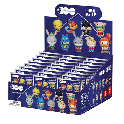 Wb 100th Anniversary Looney Tunes Foam Bag Clips