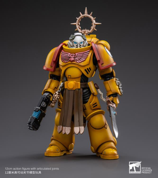 Warhammer 40K Imperial Fists Veteran Brother Thracius 1/18 Scale Figure