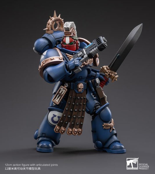 Warhammer 40K Ultramarines Veteran Sergeant Icastus 1/18 Scale Figure