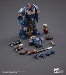 Warhammer 40K Ultramarines Veteran Sergeant Icastus 1/18 Scale Figure