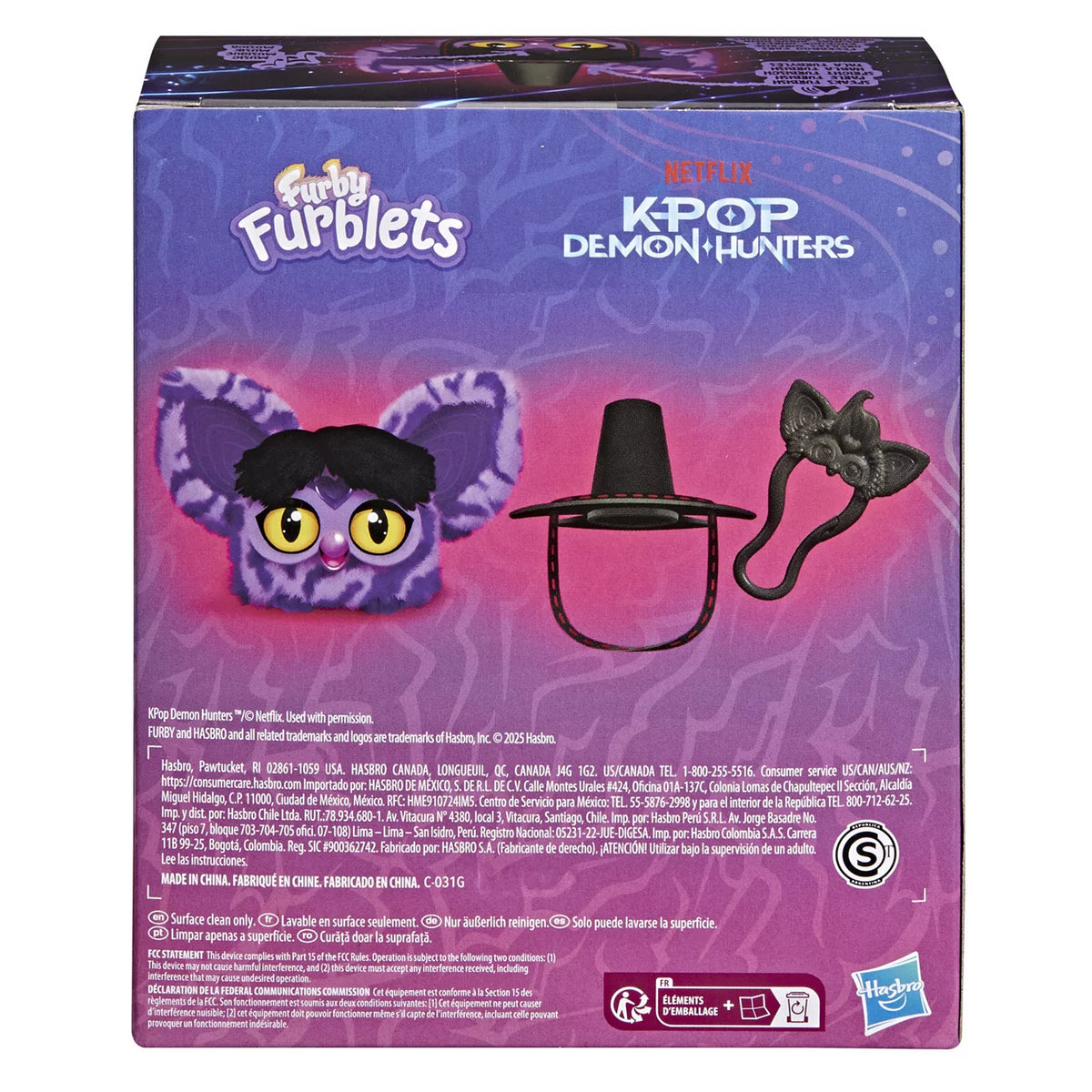 Furby Furblets KPop Demon Hunters Saja Boy Demon
