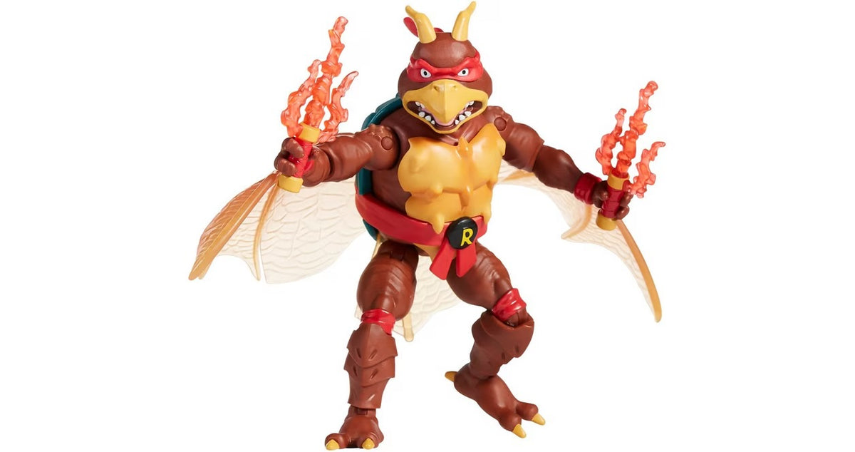 Teenage Mutant Ninja Turtles Raph Rodan Godzilla Mashups 8-in Action Figure