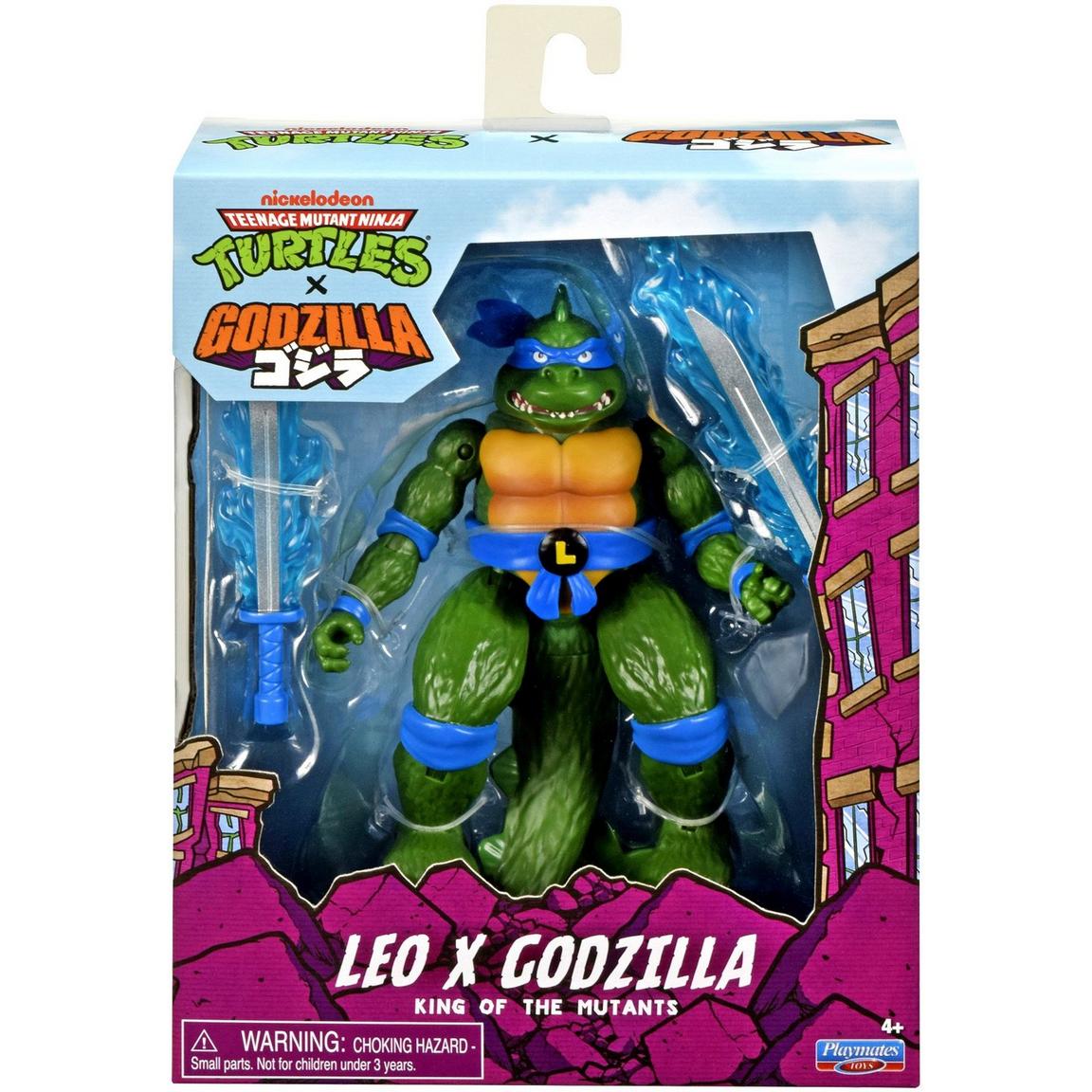 Teenage Mutant Ninja Turtles Leonardo Godzilla Mashups 8-in Action Figure