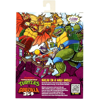 Teenage Mutant Ninja Turtles x Godzilla Mikey King Ghidorah Mashups Collector 5-in Action Figure