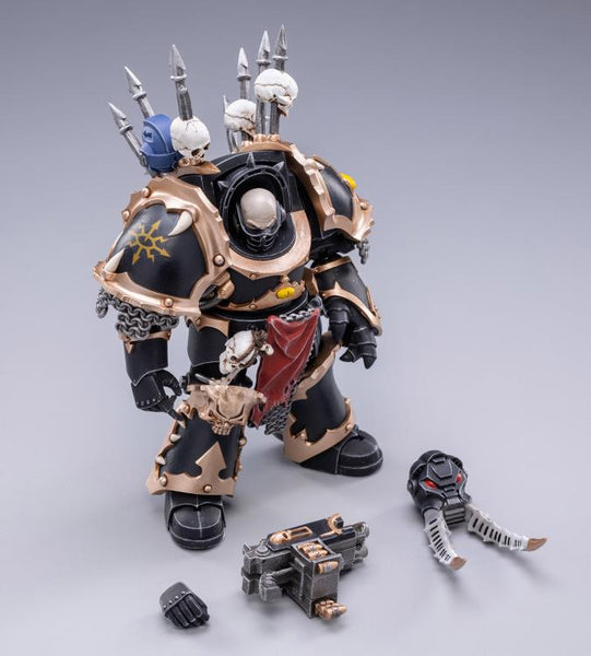 Warhammer 40K Black Legion Chaos Terminator Brother Bathalorr 1/18 Scale Figure