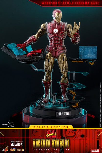 IRON MAN DELUXE (The Origins Collection) Sixth Scale Figure by Hot Toys