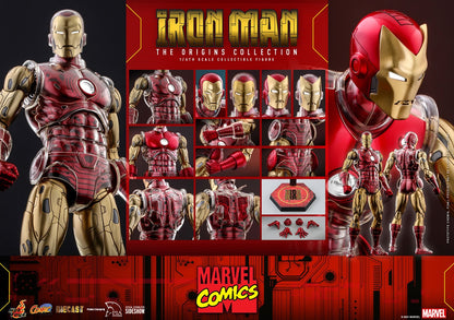 IRON MAN Origins Collection Sixth Scale Figure by Hot Toys