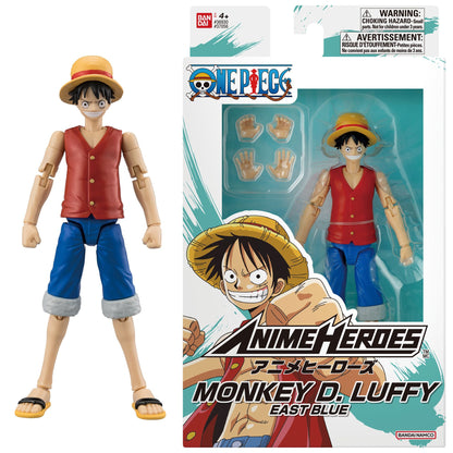 One Piece Anime Heroes Monkey D. Luffy (East Blue) Action Figure