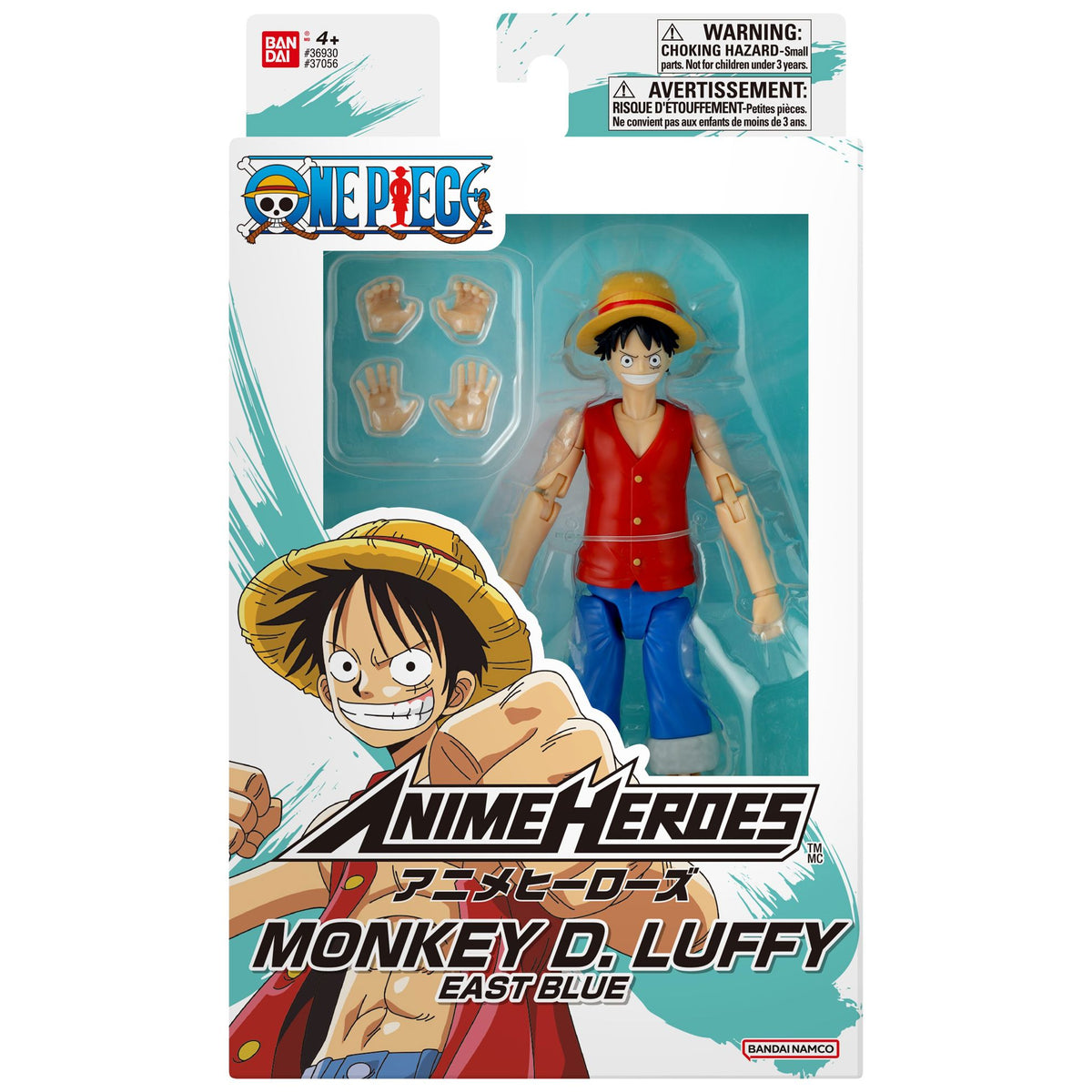 One Piece Anime Heroes Monkey D. Luffy (East Blue) Action Figure