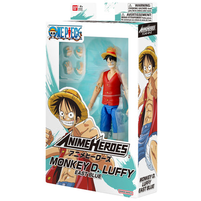 One Piece Anime Heroes Monkey D. Luffy (East Blue) Action Figure