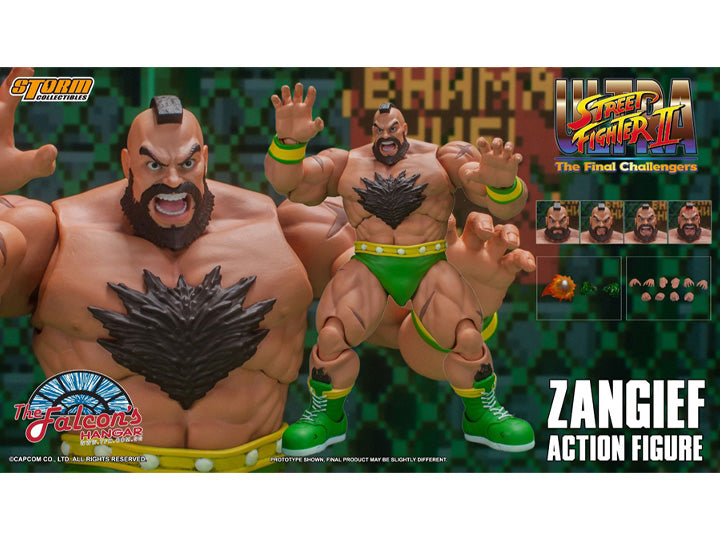 Ultra Street Fighter II: The Final Challengers Zangief (Green) 1/12 Scale Exclusive Action Figure