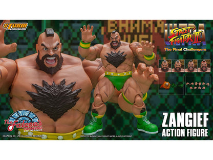 Ultra Street Fighter II: The Final Challengers Zangief (Green) 1/12 Scale Exclusive Action Figure