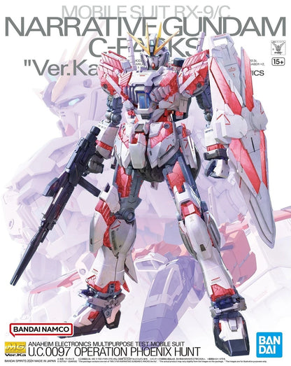 MG RX-9/C Narrative Gundam C-Packs [Ver.Ka]