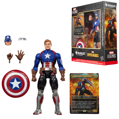(Pre-Order) Marvel Legends Series Marvel Super Heroes Magic: The Gathering Captain America (Avengers: Twilight)