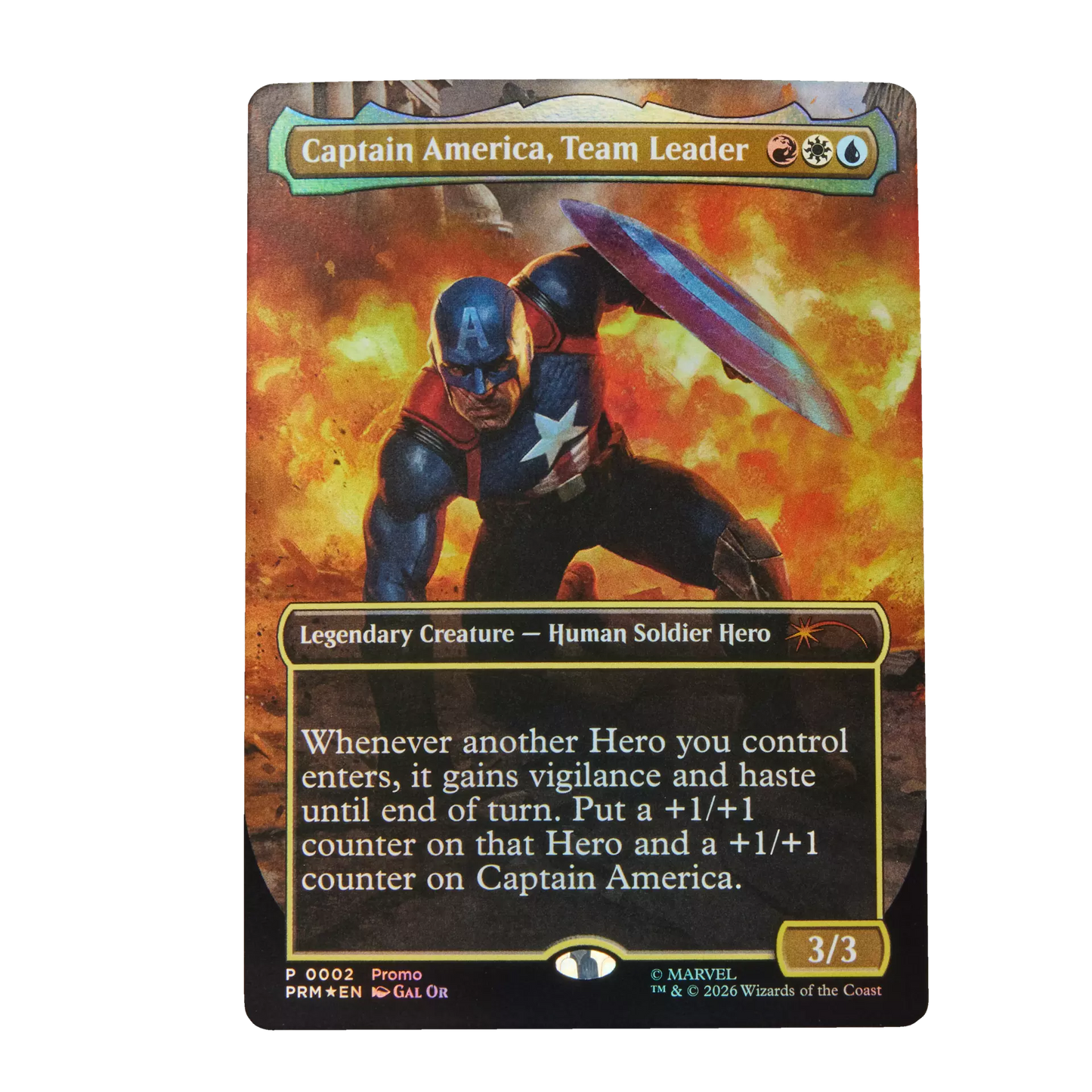 (Pre-Order) Marvel Legends Series Marvel Super Heroes Magic: The Gathering Captain America (Avengers: Twilight)