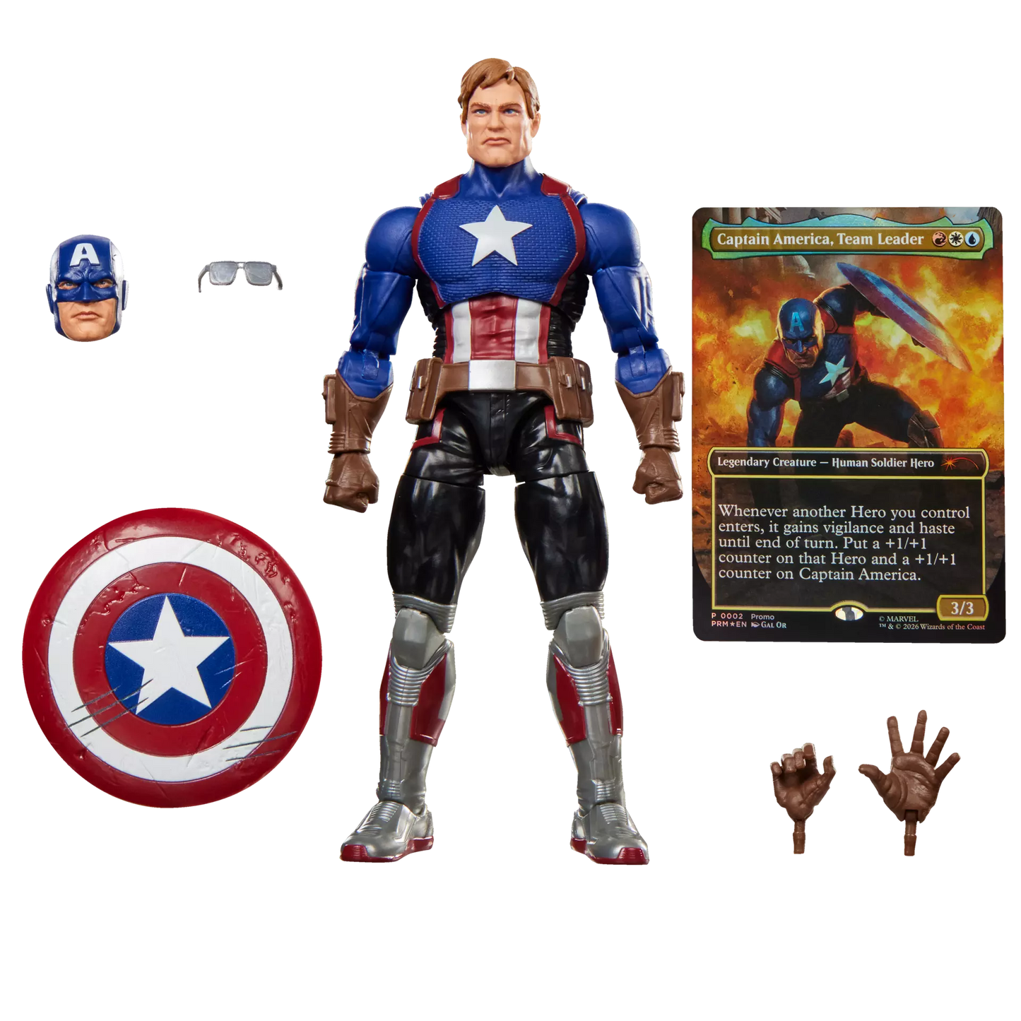 (Pre-Order) Marvel Legends Series Marvel Super Heroes Magic: The Gathering Captain America (Avengers: Twilight)