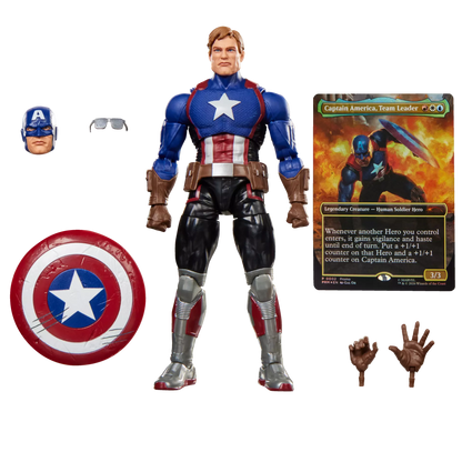 (Pre-Order) Marvel Legends Series Marvel Super Heroes Magic: The Gathering Captain America (Avengers: Twilight)