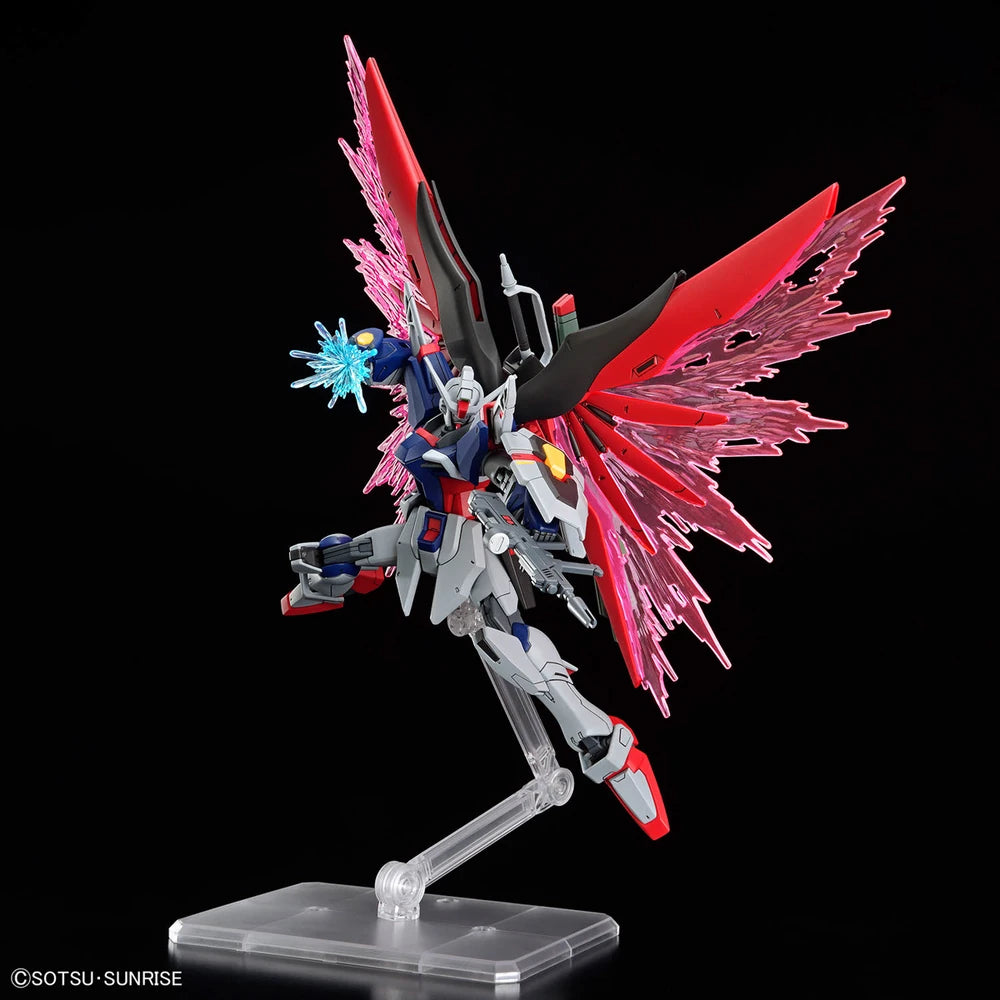 HGCE 258 ZGMF/A-42S2 Destiny Gundam Spec II & Zeus Silhouette