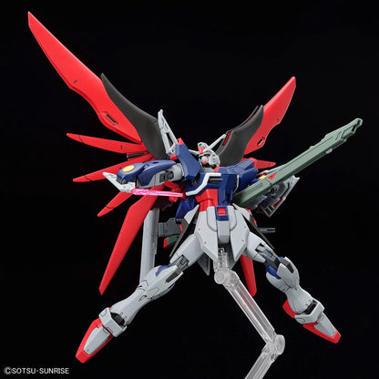 HGCE 258 ZGMF/A-42S2 Destiny Gundam Spec II & Zeus Silhouette