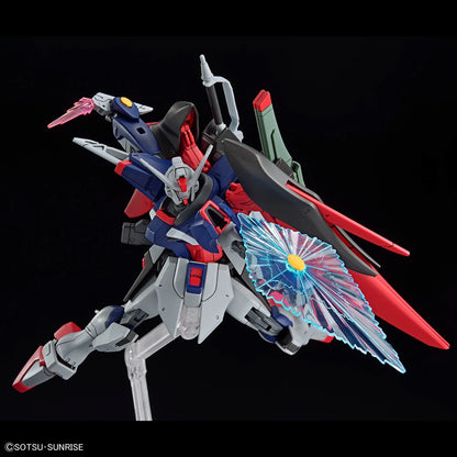 HGCE 258 ZGMF/A-42S2 Destiny Gundam Spec II & Zeus Silhouette
