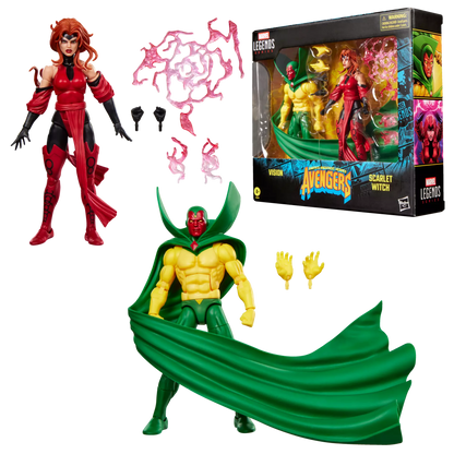 (Pre-Order) Marvel Legends Series Vision & Scarlet Witch, Avengers: The Crossing