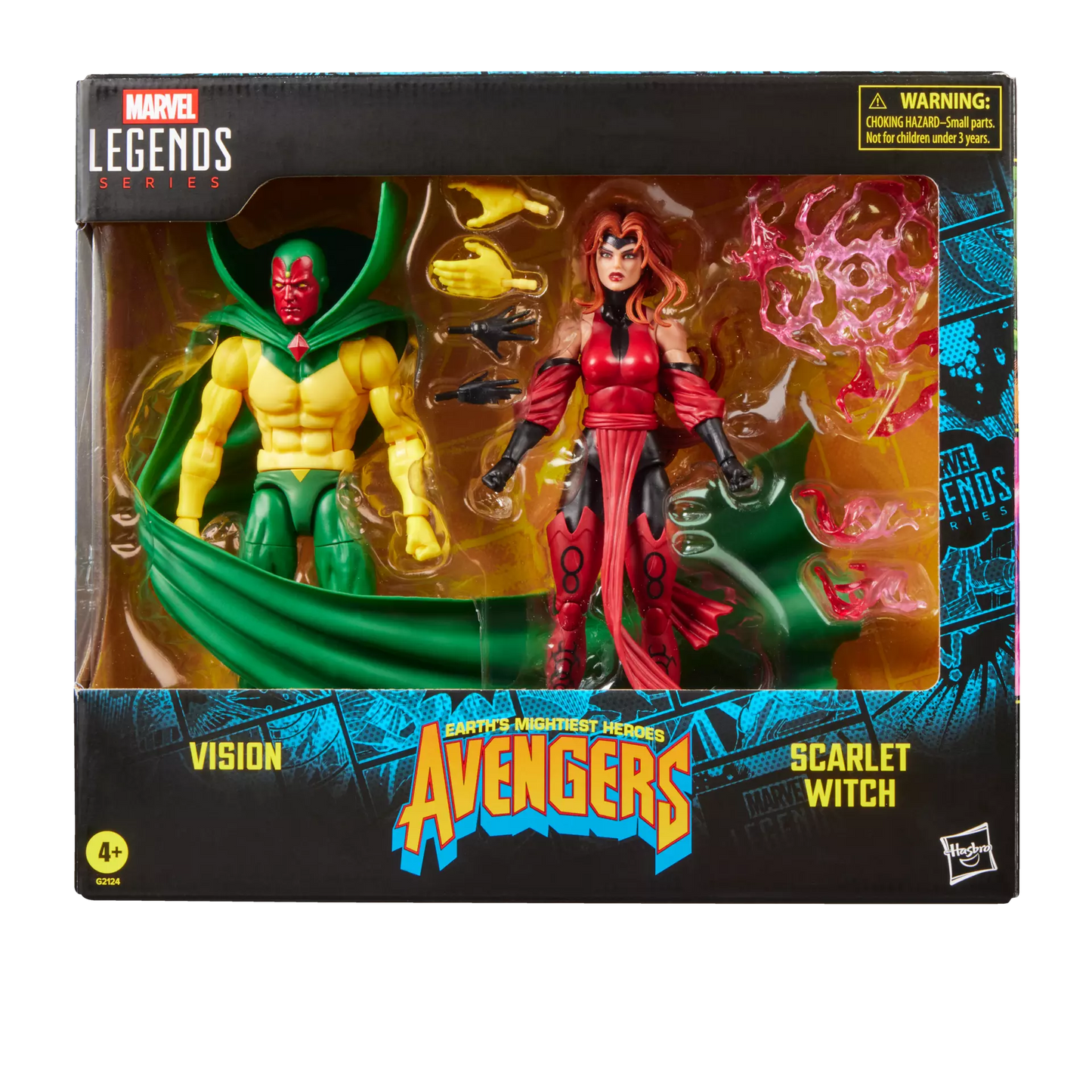 (Pre-Order) Marvel Legends Series Vision & Scarlet Witch, Avengers: The Crossing