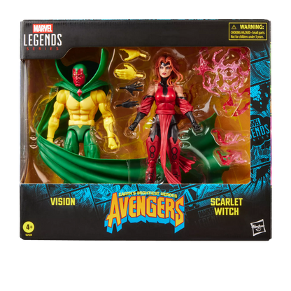 (Pre-Order) Marvel Legends Series Vision & Scarlet Witch, Avengers: The Crossing