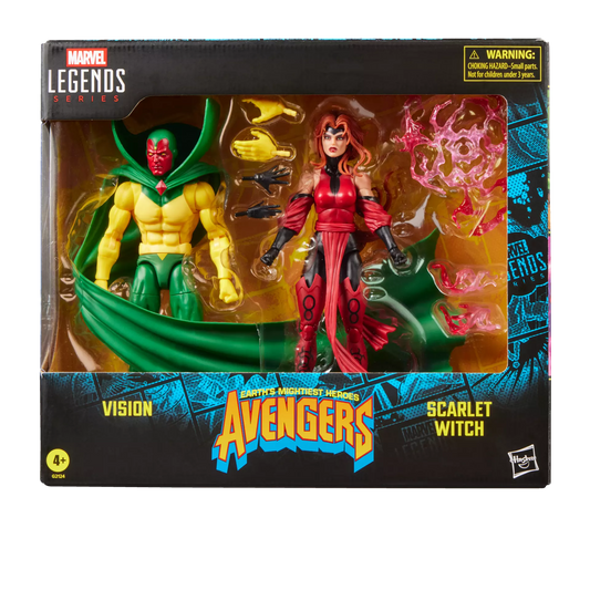 (Pre-Order) Marvel Legends Series Vision & Scarlet Witch, Avengers: The Crossing