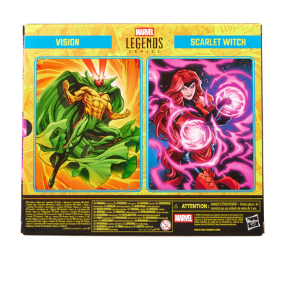(Pre-Order) Marvel Legends Series Vision & Scarlet Witch, Avengers: The Crossing