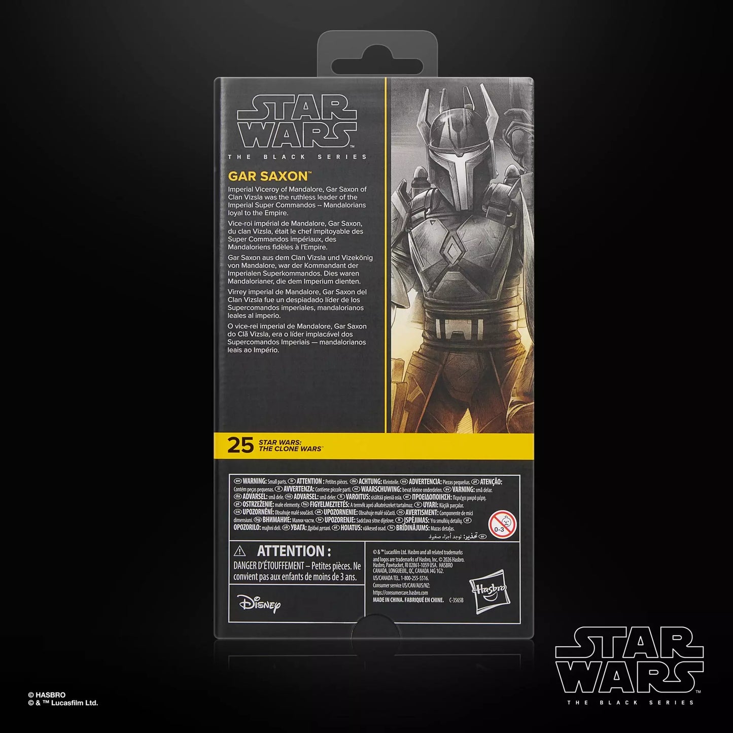 (Pre-Order) STAR WARS The Black Series Gar Saxon, STAR WARS: The Clone Wars™