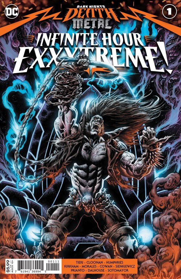 Dark Nights: Death Metal – Infinite Hour Exxxtreme! #1 Cover A Hotz & Brown Variant