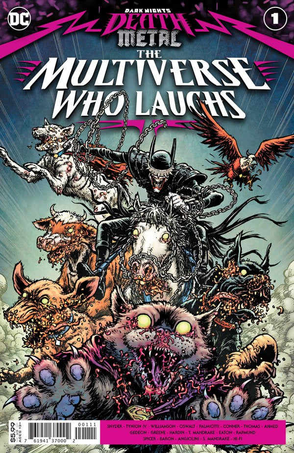 Dark Nights: Death Metal – The Multiverse Who Laughs #1 Cover A Burnham & Fairbairn Variant
