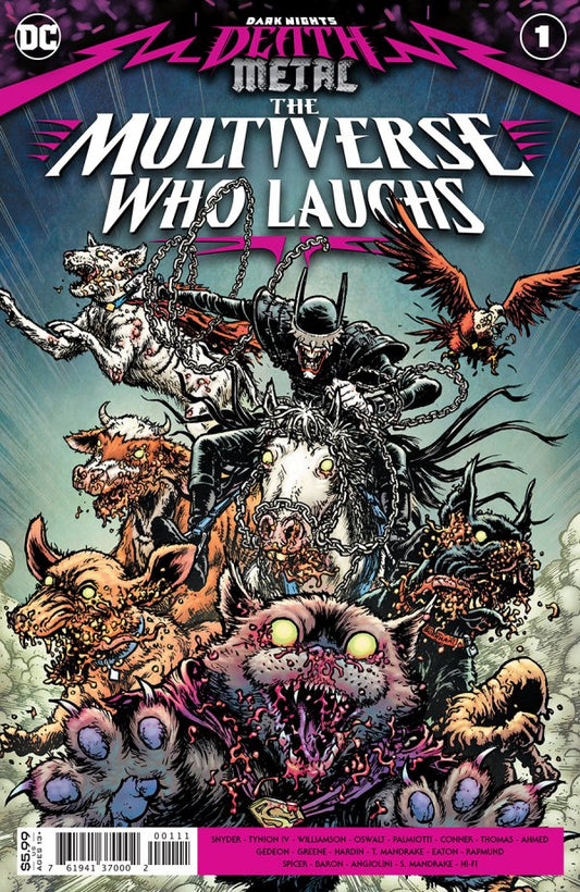 Dark Nights: Death Metal – The Multiverse Who Laughs #1 Cover A Burnham & Fairbairn Variant