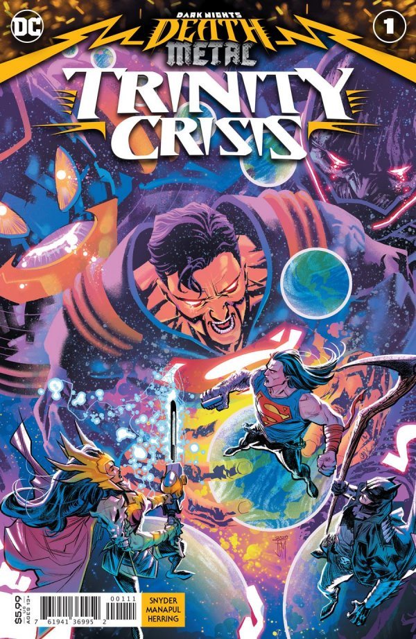 Dark Nights: Death Metal – Trinity Crisis #1 Cover A Francis Manapul Variant