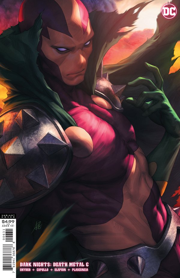 Dark Nights: Death Metal #6 Cover C Stanley 'Artgerm' Lau Mister Miracle Variant