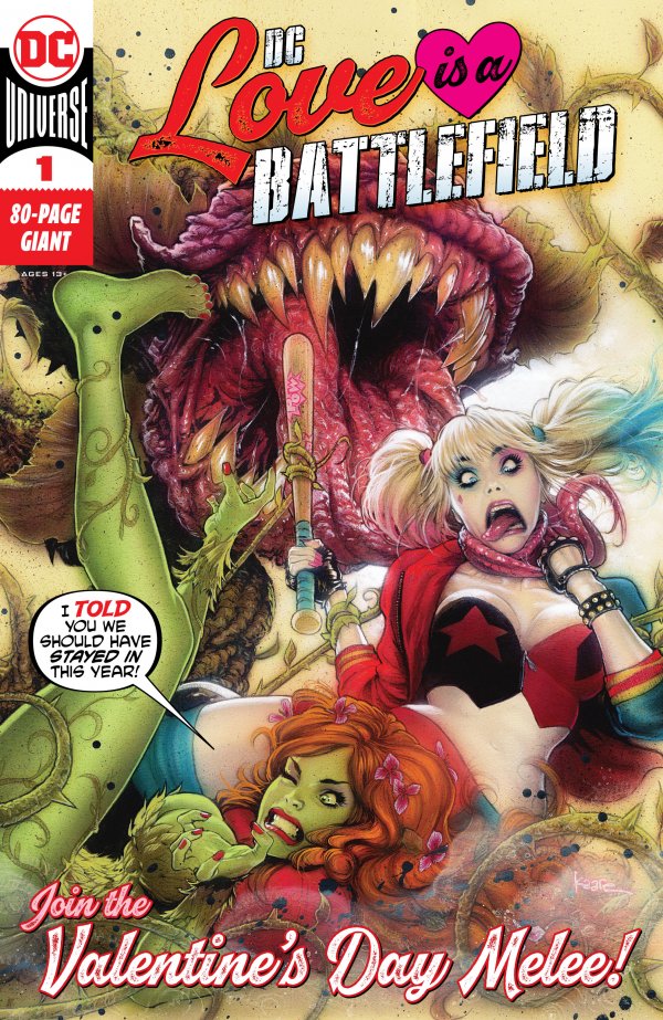 DC: Love Is a Battlefield #1 Cover A Kaare Andrews
