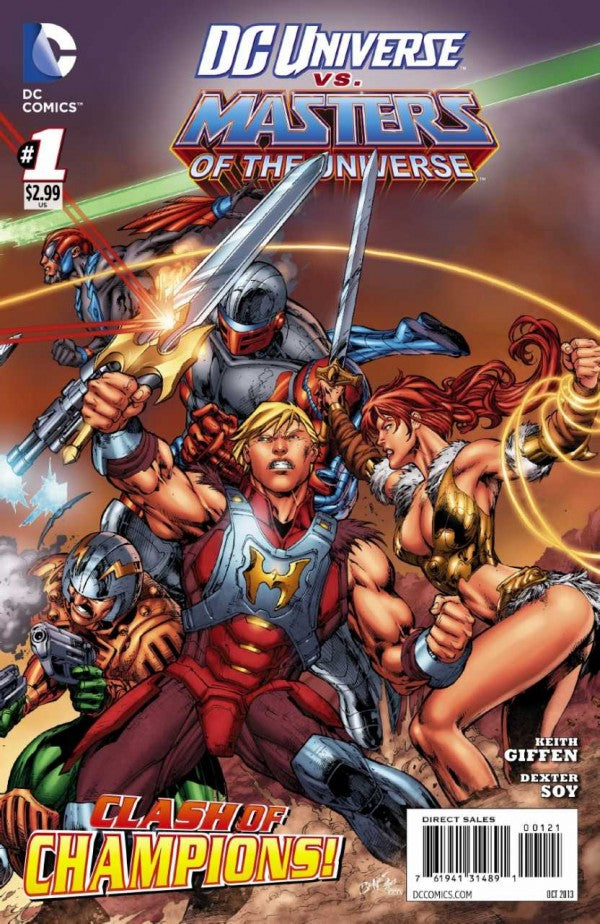 DC Universe vs. Masters of the Universe #1 Cover B Ed Benes Variant
