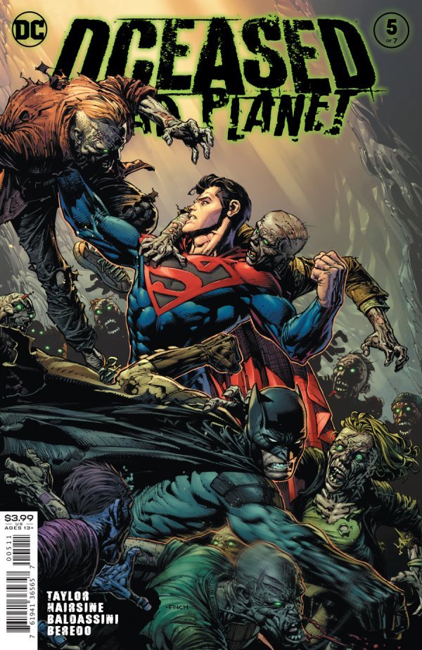 DCeased: Dead Planet #5 Cover A Finch & Morey Variant