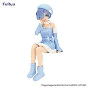 RE ZERO REM SNOW PRINCESS PEARL COLOR NOODLE STOPPER FIG