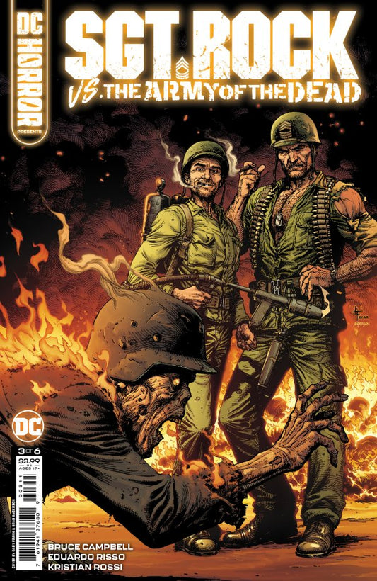 DC Horror Presents: Sgt. Rock vs. the Army of the Dead #3 Cover A Frank & Anderson Variant