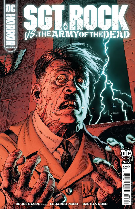 DC Horror Presents: Sgt. Rock vs. the Army of the Dead #5 Cover A Frank & Anderson