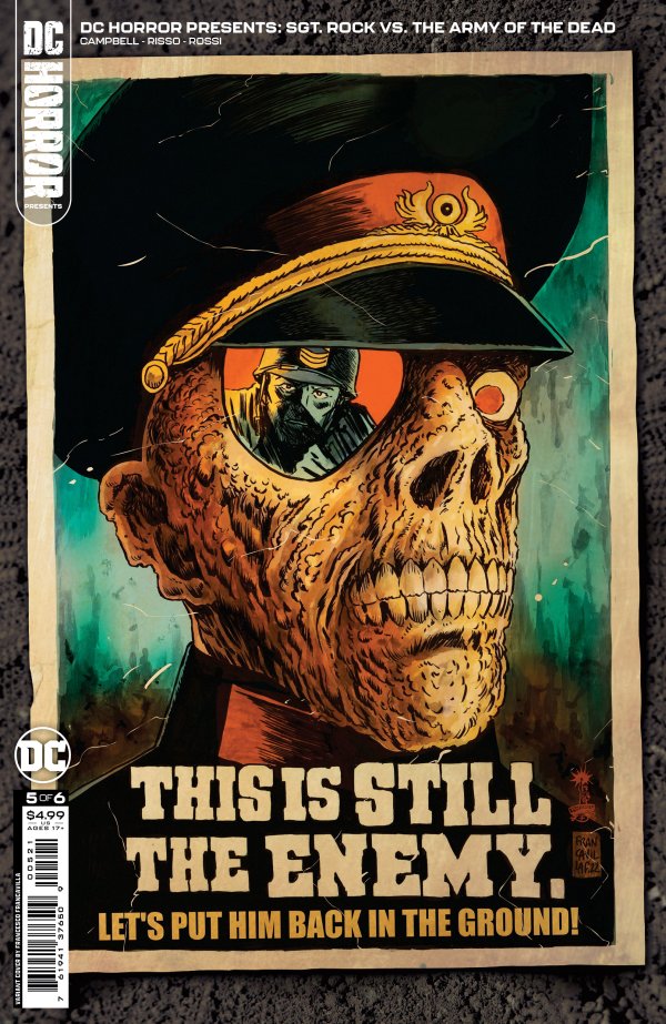 DC Horror Presents: Sgt. Rock vs. the Army of the Dead #5 Cover B Francesco Francavilla Variant