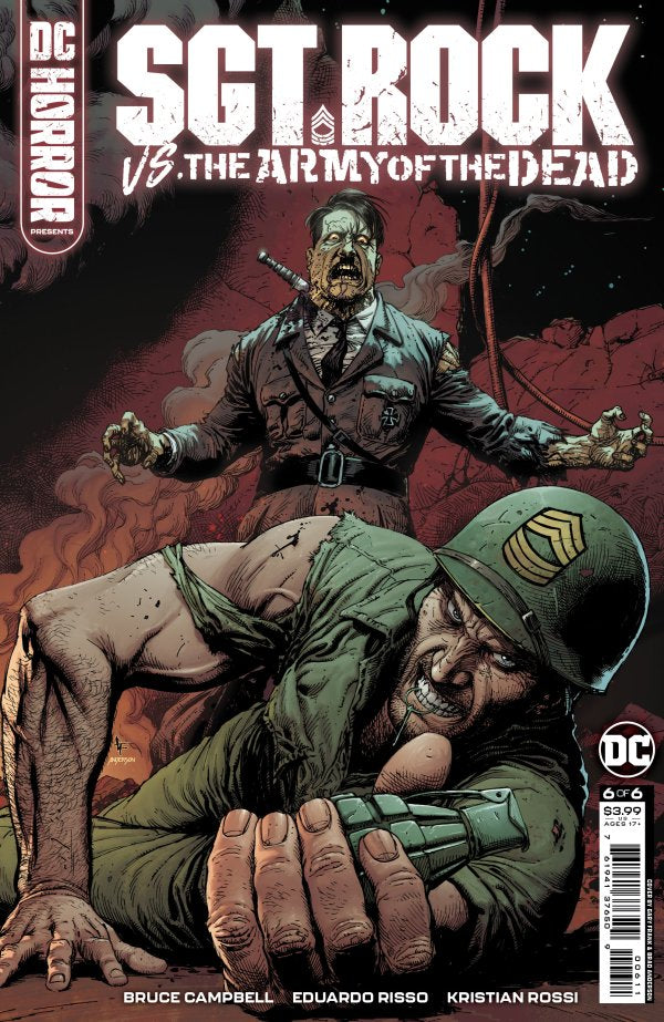 DC Horror Presents: Sgt. Rock vs. the Army of the Dead #6 Cover A Frank & Anderson Variant
