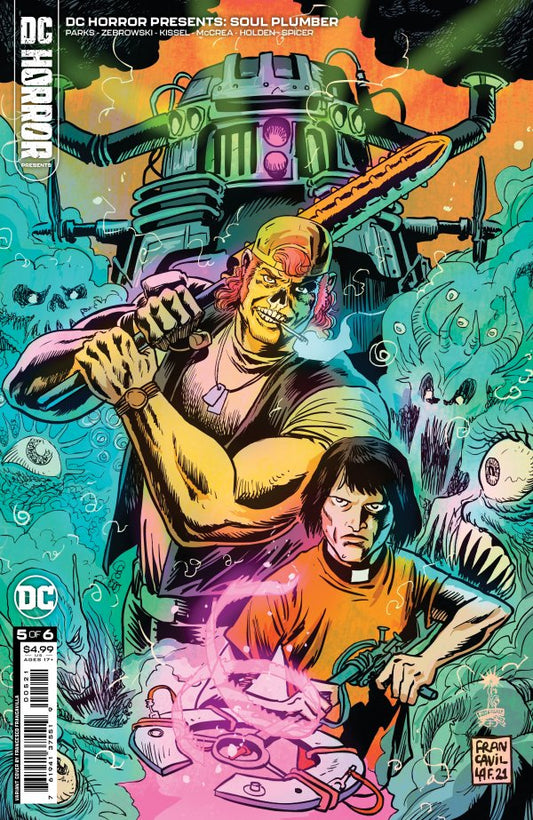 DC Horror Presents: Soul Plumber #5 Cover B Francesco Francavilla Variant