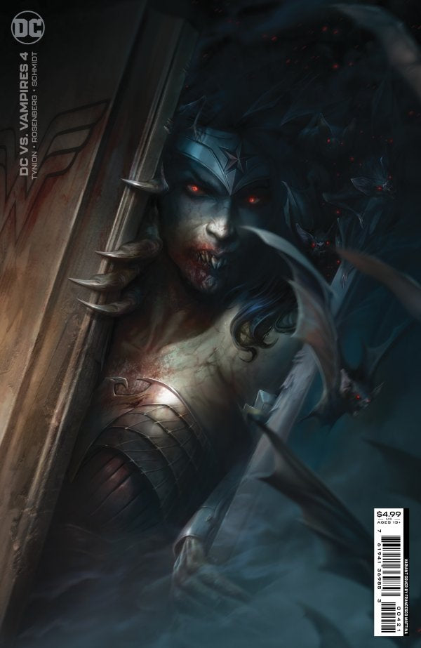 DC vs. Vampires #4 Cover B Francesco Mattina Variant