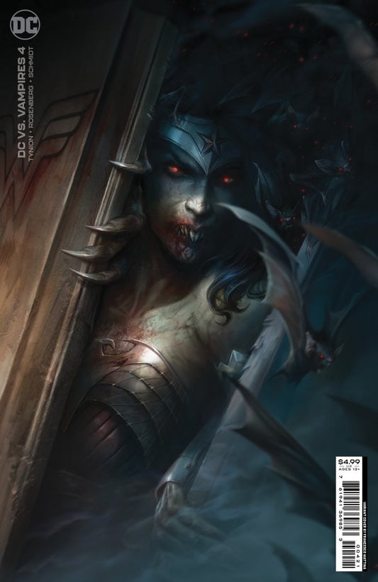DC vs. Vampires #4 Cover B Francesco Mattina Variant